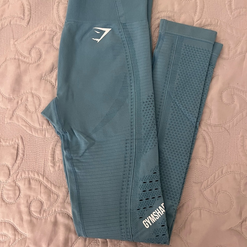 Flawless Knit Tights - Sea Blue